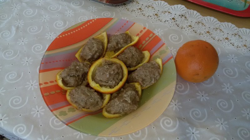 Orange Peel Steamed Meatballs