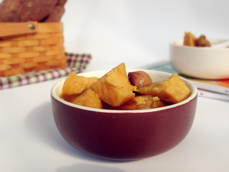 Sweet Potato and Chestnut Soup