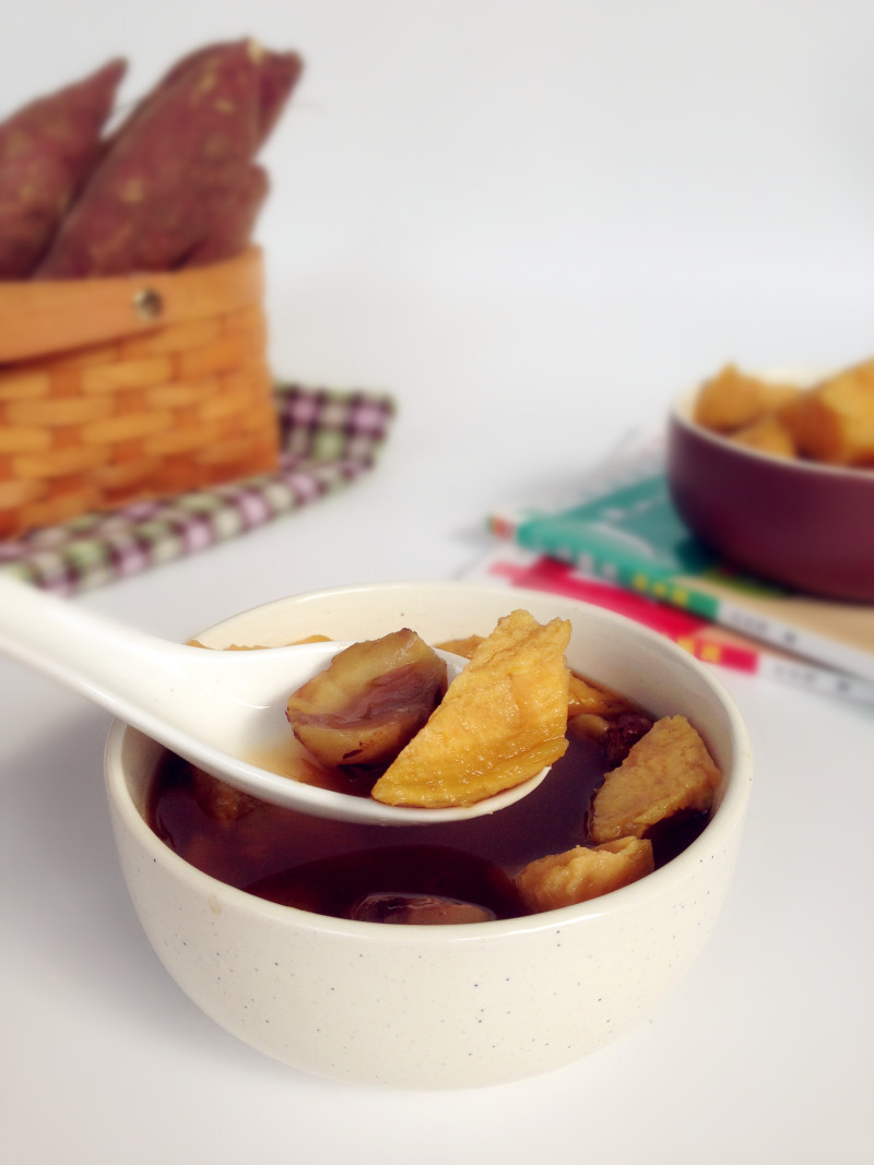 Sweet Potato and Chestnut Soup