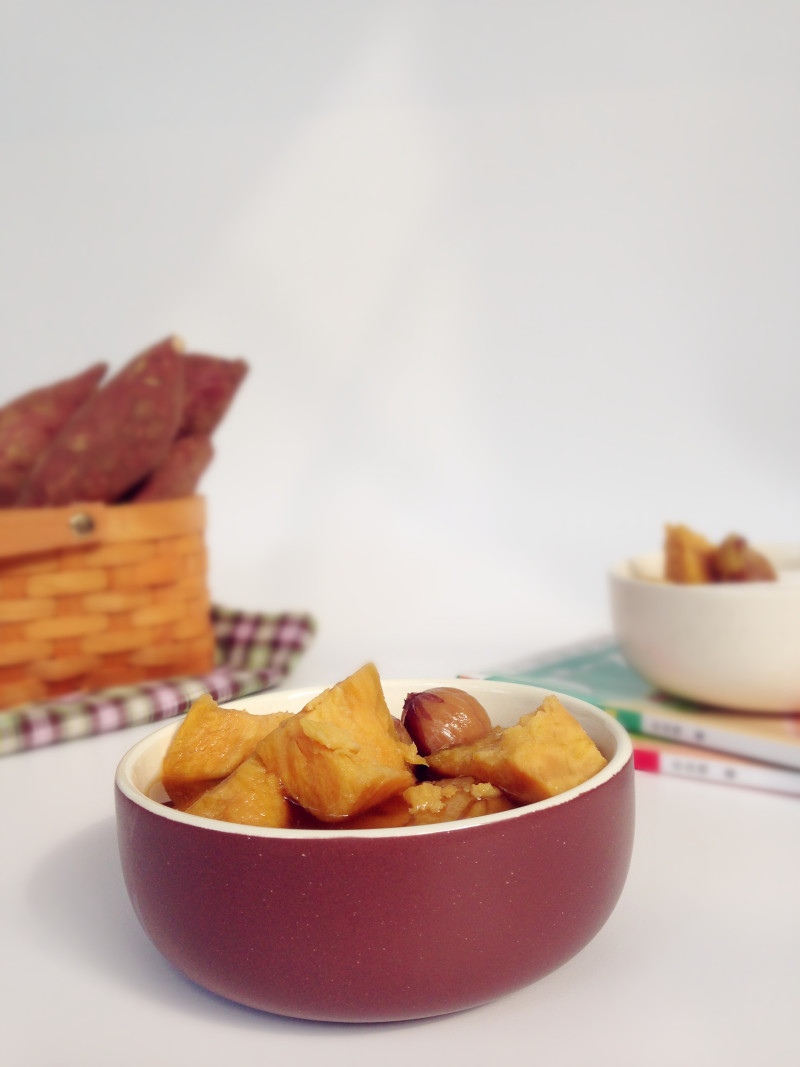 Sweet Potato and Chestnut Soup