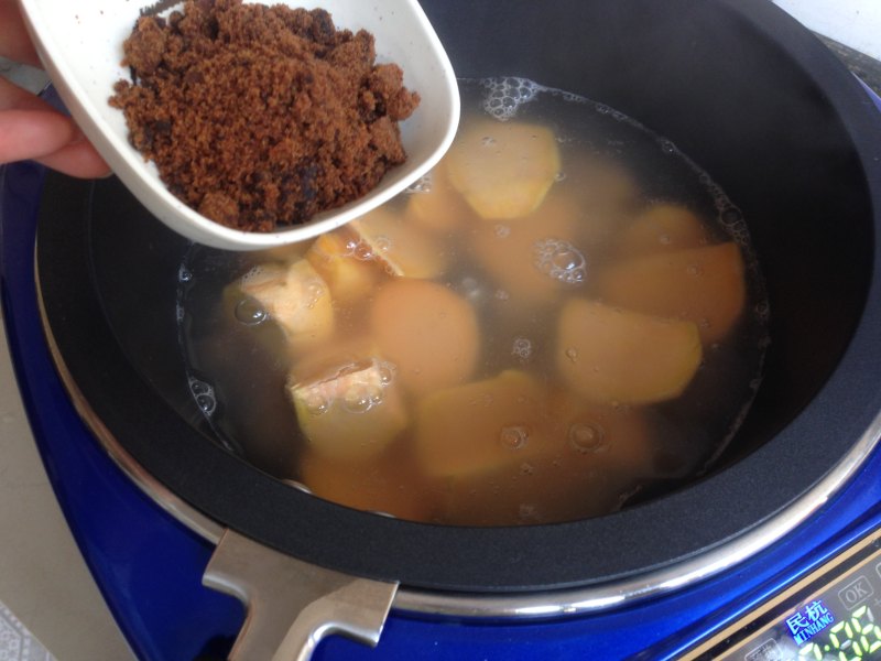 Steps to Make Sweet Potato and Chestnut Soup