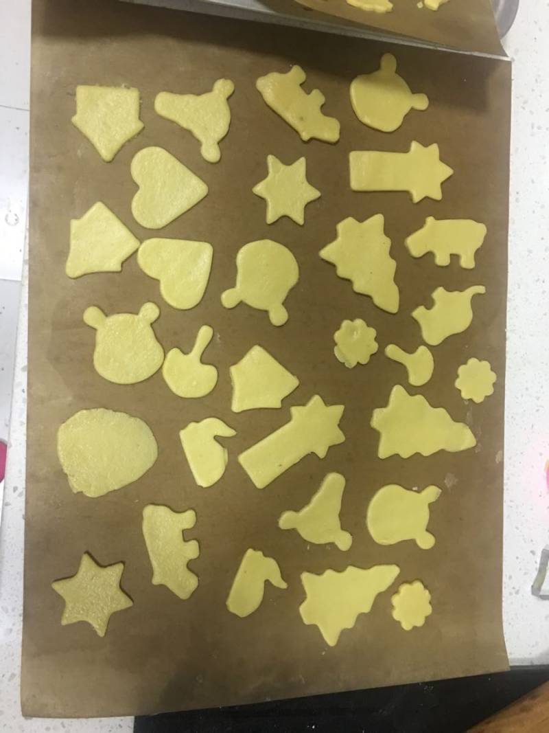 Steps for Making Animal Biscuits