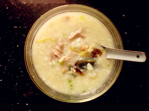 Century Egg Lean Pork Peanut Congee