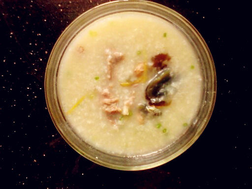 Century Egg Lean Pork Peanut Congee