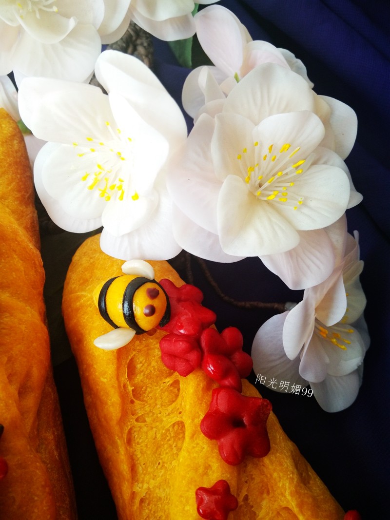 Cherry Blossom Baguette Making Steps