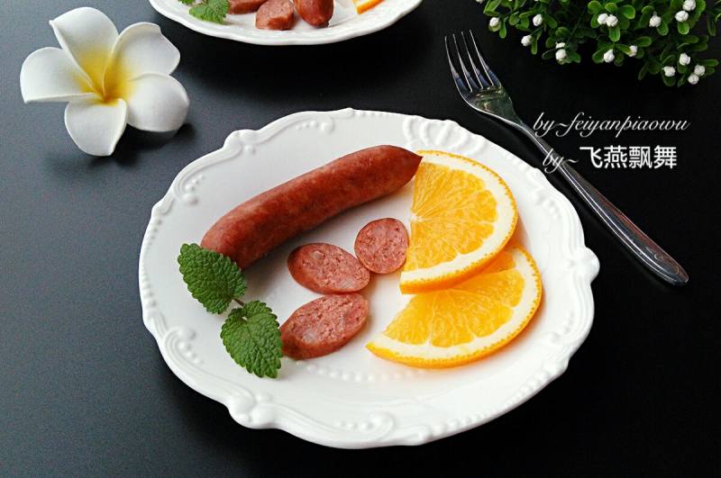 【Wuhan】【Homemade Crispy Black Pepper Sausage】Cooking Steps