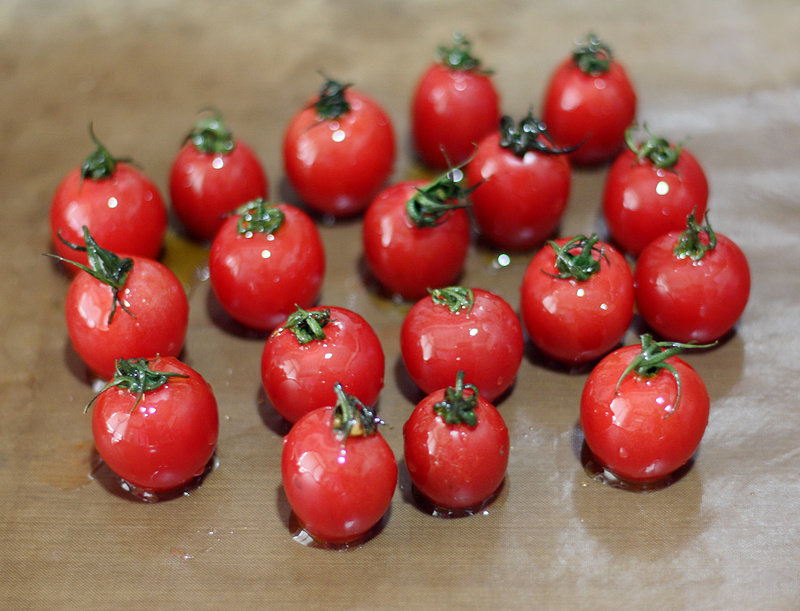 Steps for Roasted Tomatoes