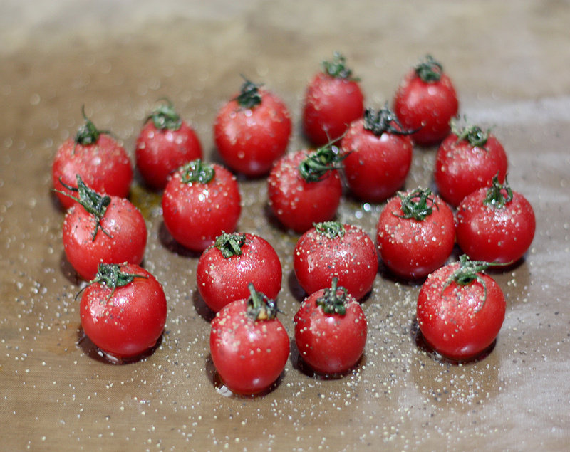 Steps for Roasted Tomatoes