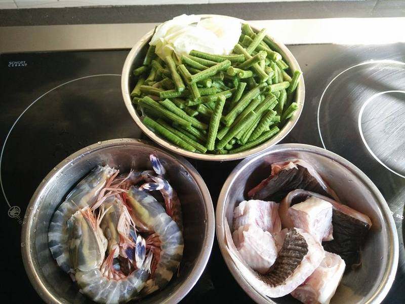 Steps for making Curry Seafood