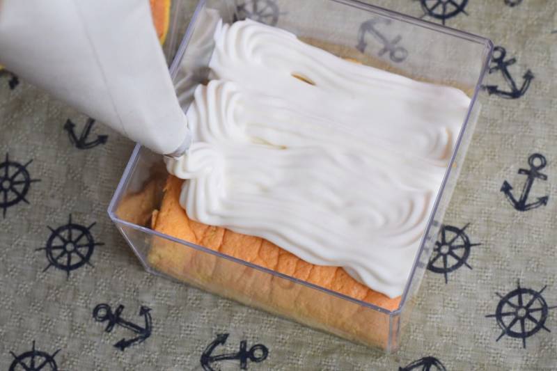 Steps for Making Cheese Cake Box