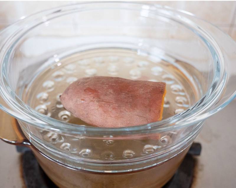 Step-by-Step Instructions for Making Mashed Sweet Potato Dessert: Ice Cream in Children's Eyes