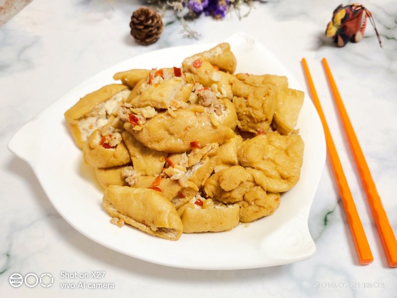 Minced Pork Stir-fried Tofu