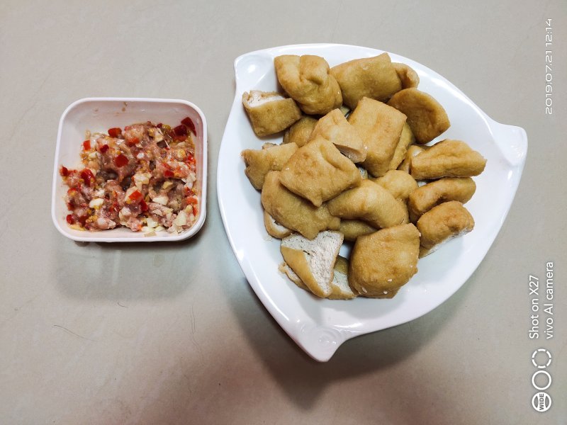 Steps for Cooking Minced Pork Stir-fried Tofu