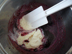 Blueberry Mousse Making Steps