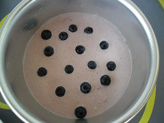 Blueberry Mousse Making Steps