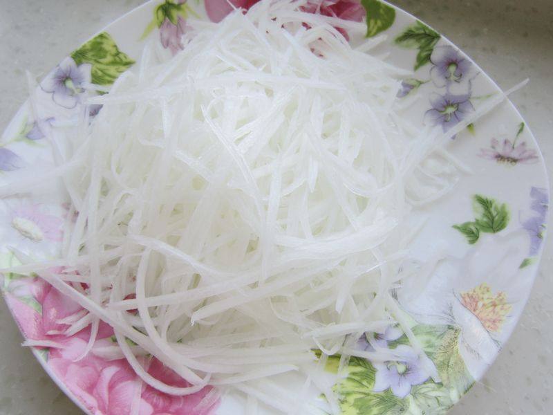 Cornmeal Radish Steamed Dumplings Preparation Steps