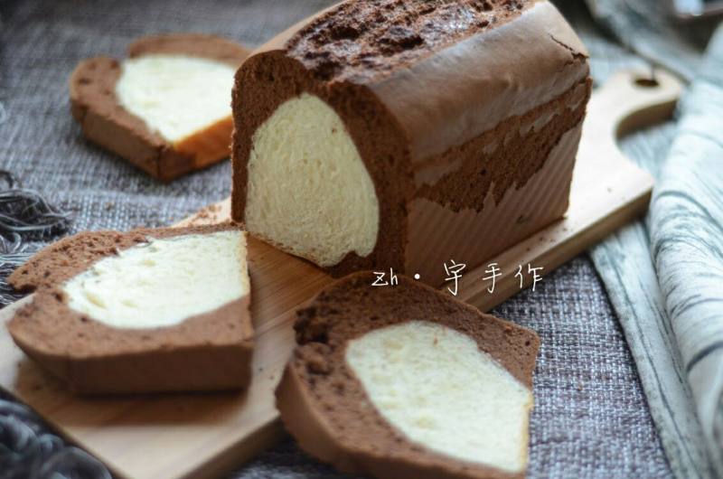 Steps for Making Black Diamond Toast Cake