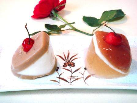 Cherry Osmanthus Pudding