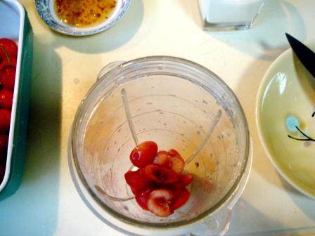 Steps for making Cherry Osmanthus Pudding