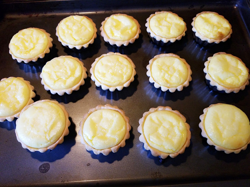 Steps for Making Egg Tarts