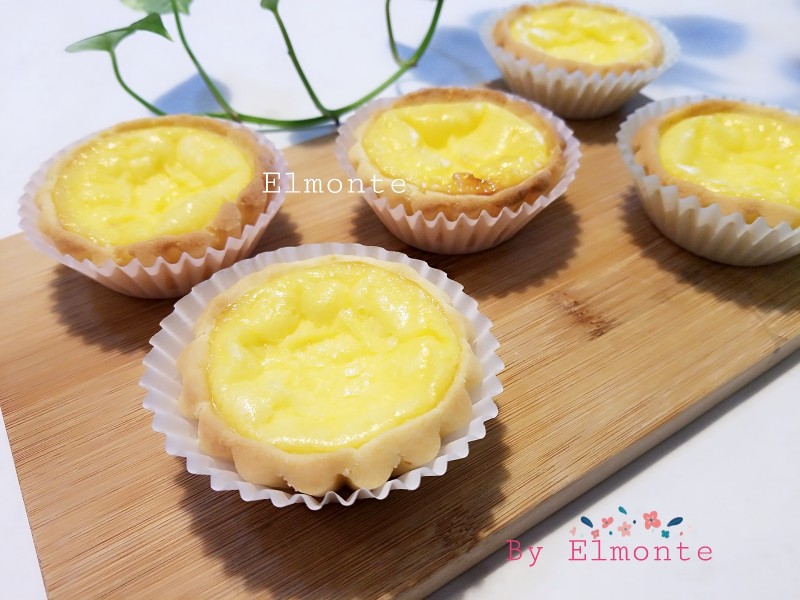 Steps for Making Egg Tarts