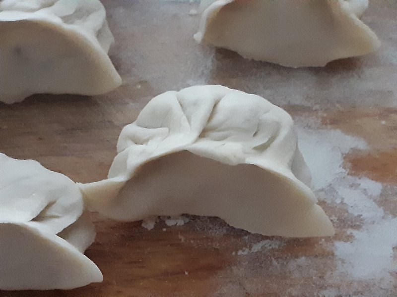 Steps for Making Spicy Radish Steamed Dumplings