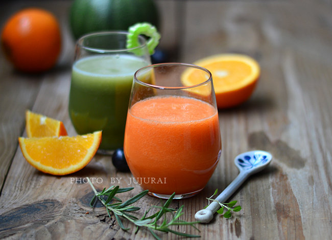 Healthy Fruit and Vegetable Juice