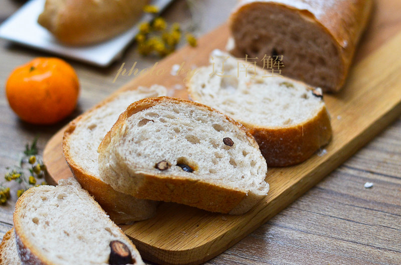 Soft European Bread with Honey Beans