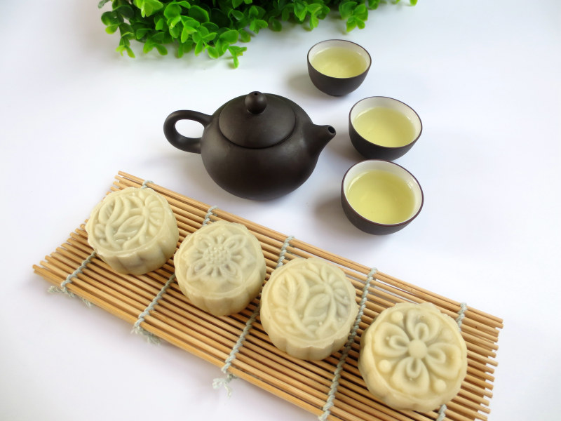 White Jade Ice Skin Mooncake