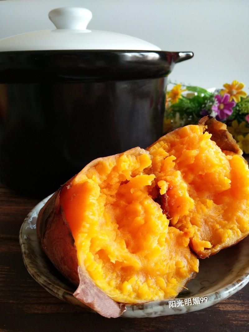 Heile Clay Pot Roasted Sweet Potato