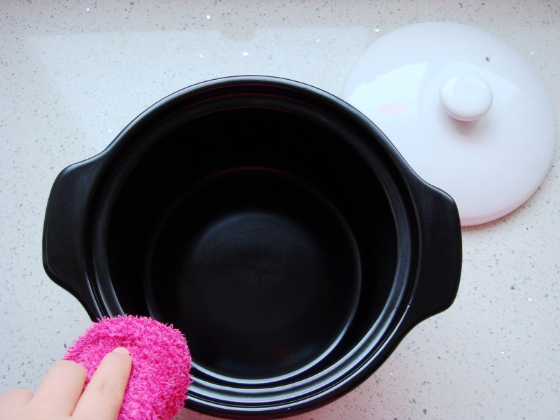 Steps for Cooking Heile Clay Pot Roasted Sweet Potato