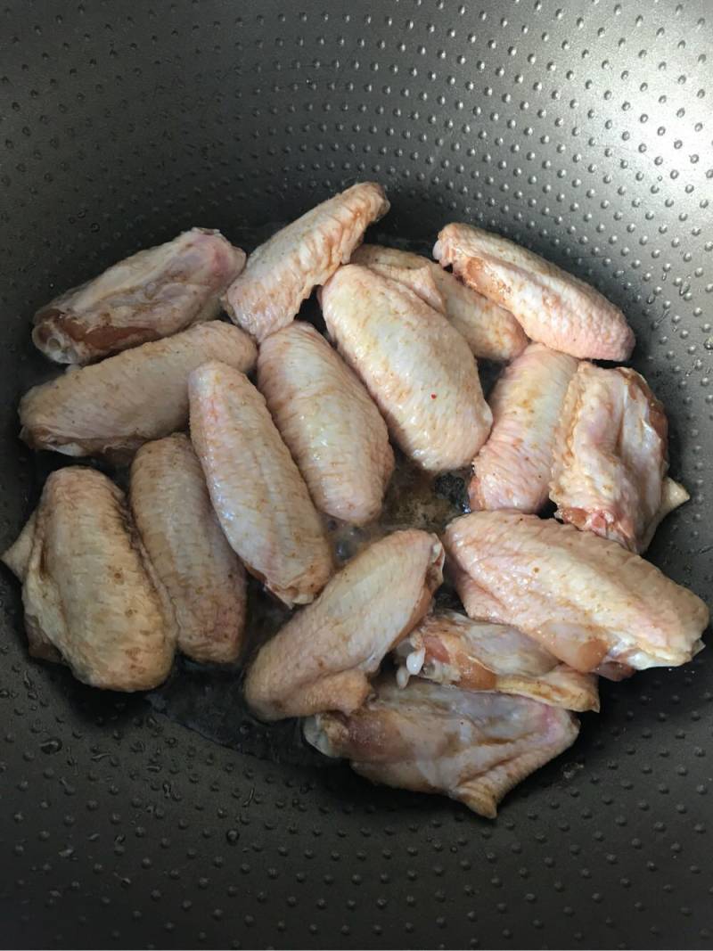 Steps for Cooking Chicken Wing Rice Bowl