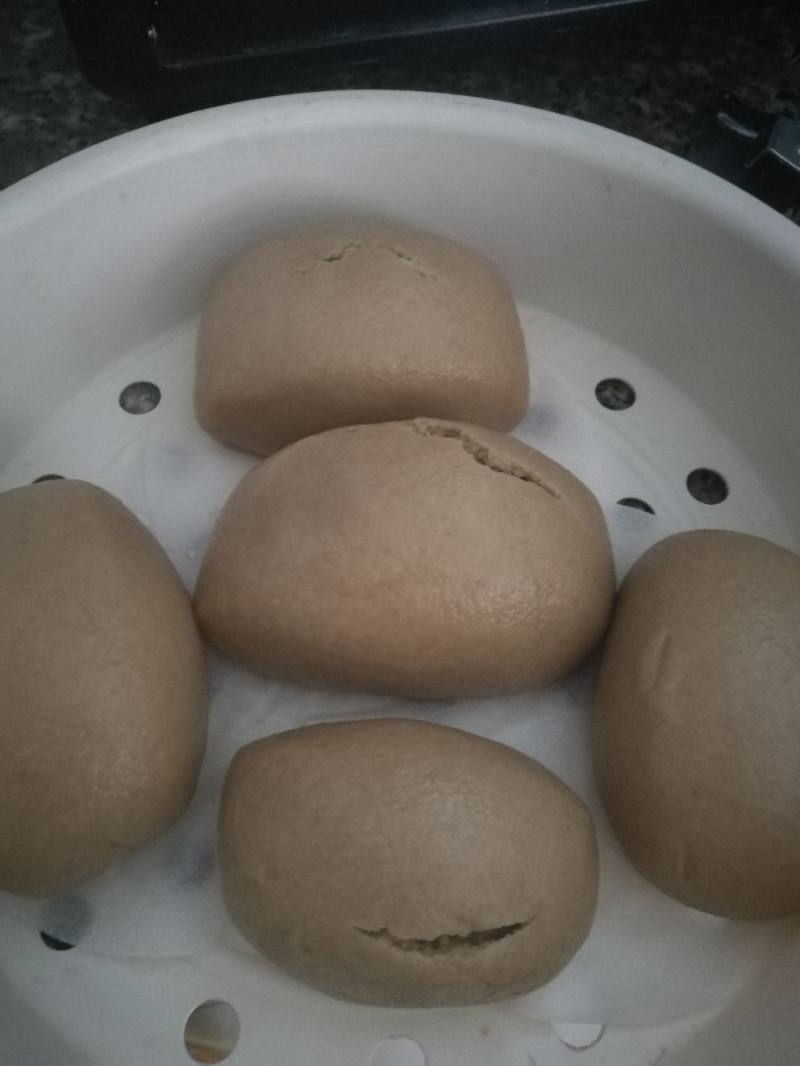 Steps for Making Whole Wheat Buckwheat Steamed Buns