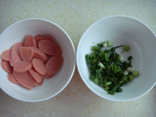 Steps for Making Yam and Ham Stir-Fry