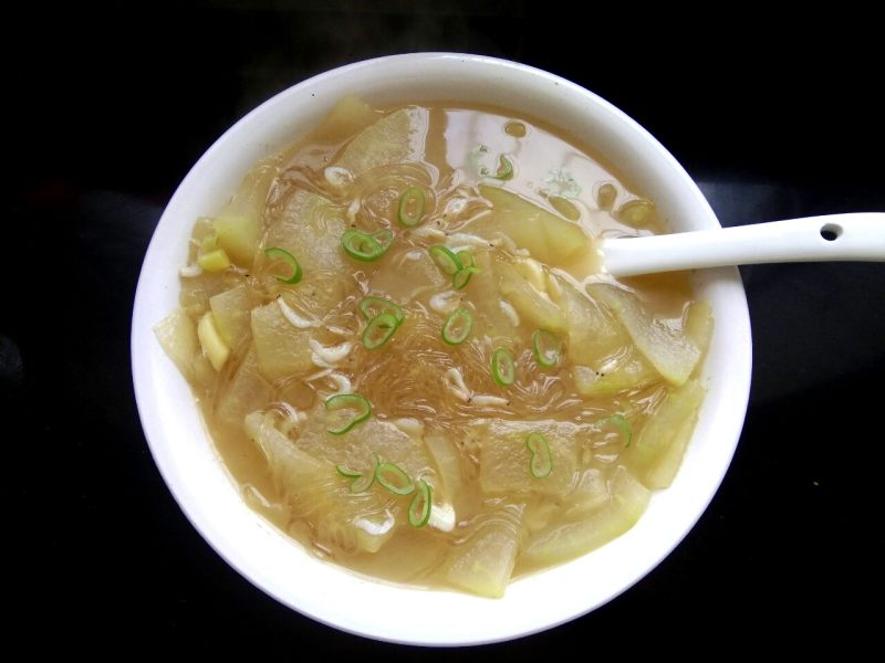 Shrimp and Winter Melon Vermicelli Soup