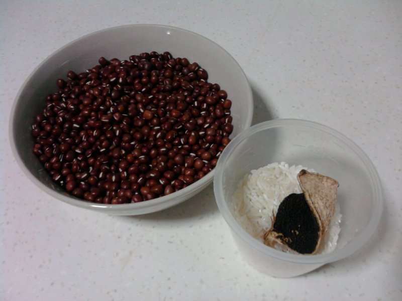 Steps for Making Sweet Red Bean Congee