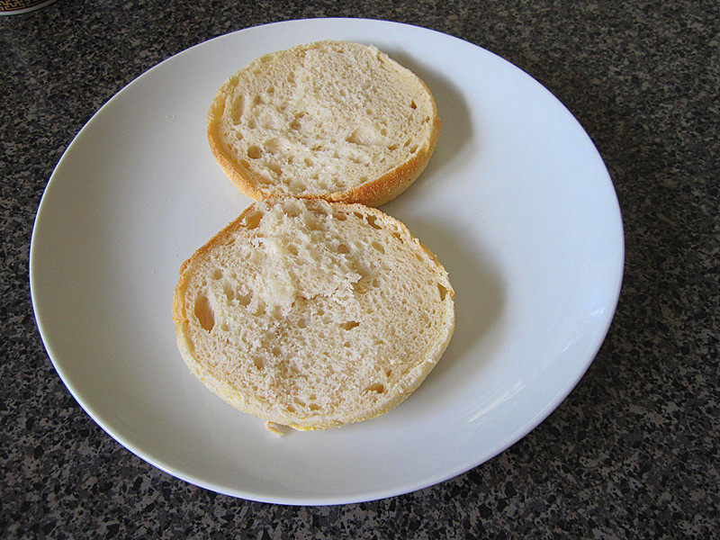 English Muffin~~A Healthy and Simple Breakfast Cooking Steps