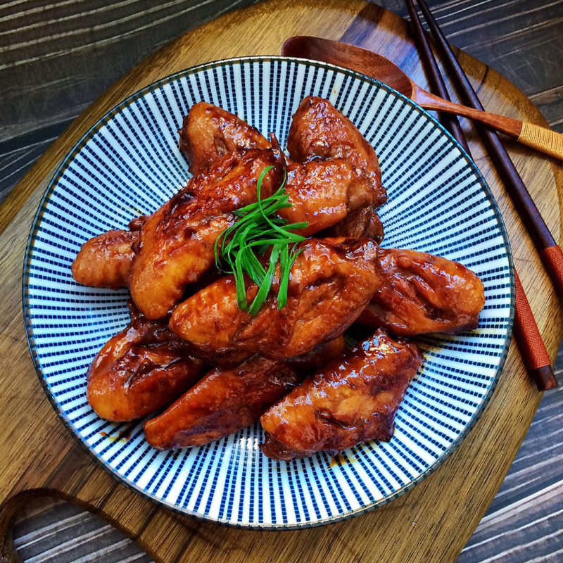 Steps for Making Soy Sauce Chicken Wings