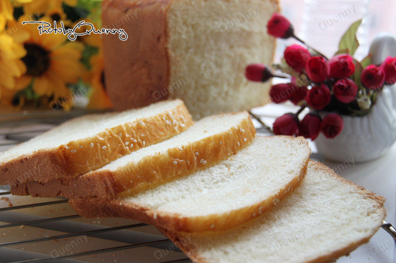 【Milk Toast】- My First Successful Bread Machine Toast