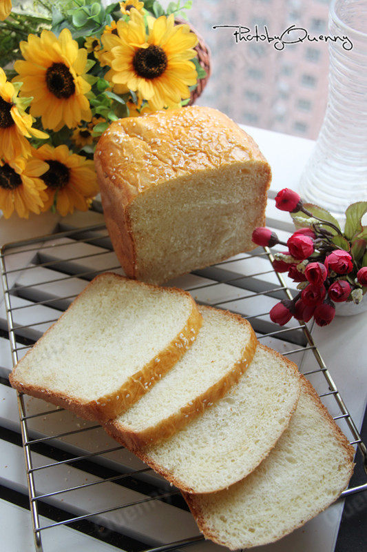 【Milk Toast】- My First Successful Bread Machine Toast