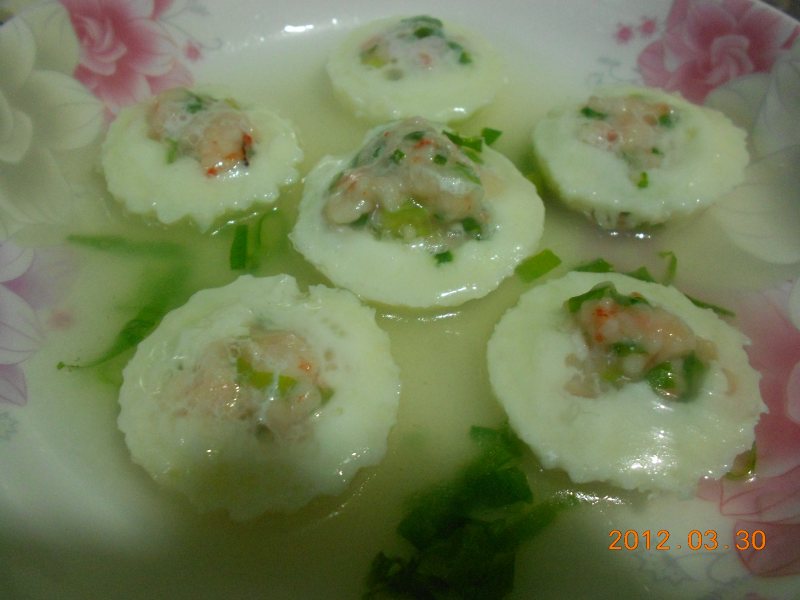 Shrimp Balls with Egg White