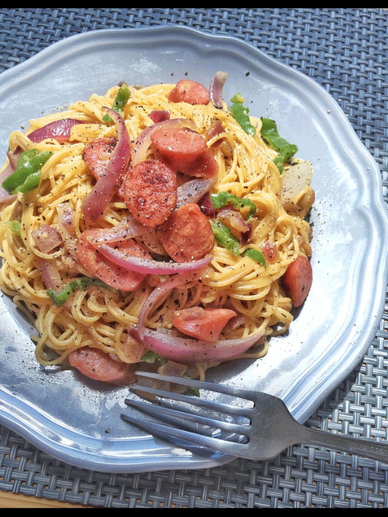 Black Pepper Angel Hair Pasta