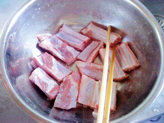 Steps for Making Taro Glutinous Rice Ribs