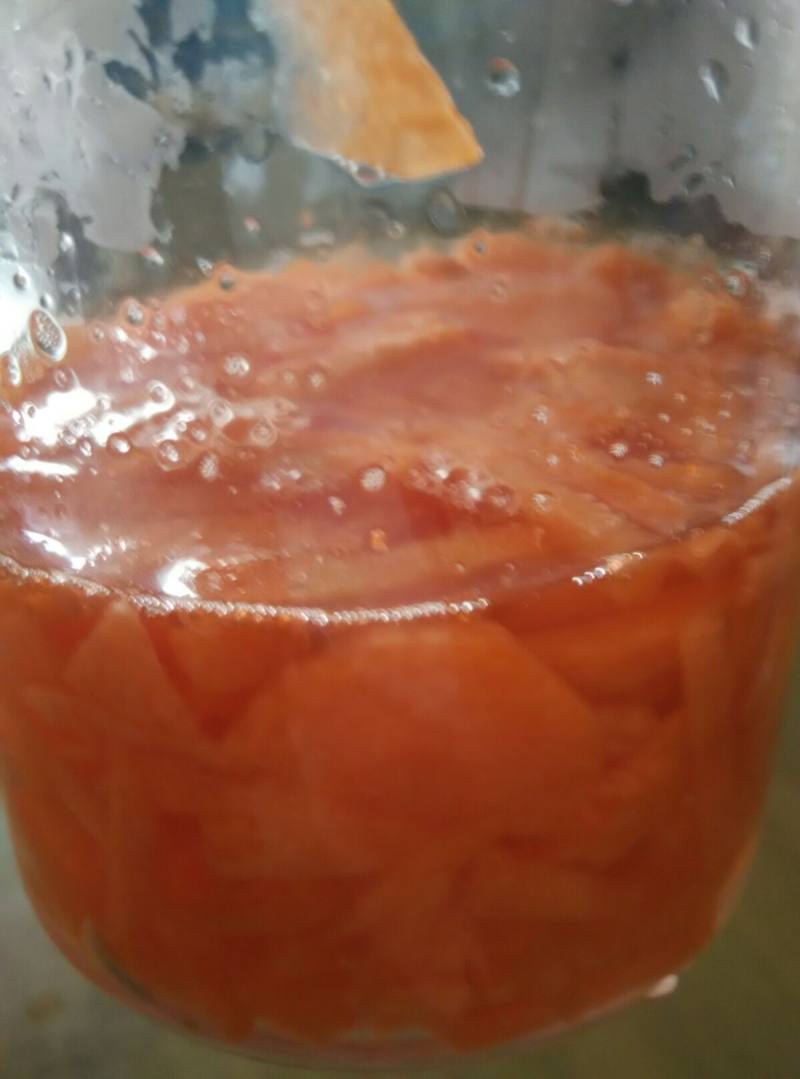 Steps for Making Orange Carrot Juice