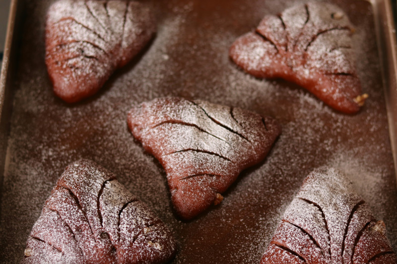 Steps for making Walnut Raisin Chocolate Bread