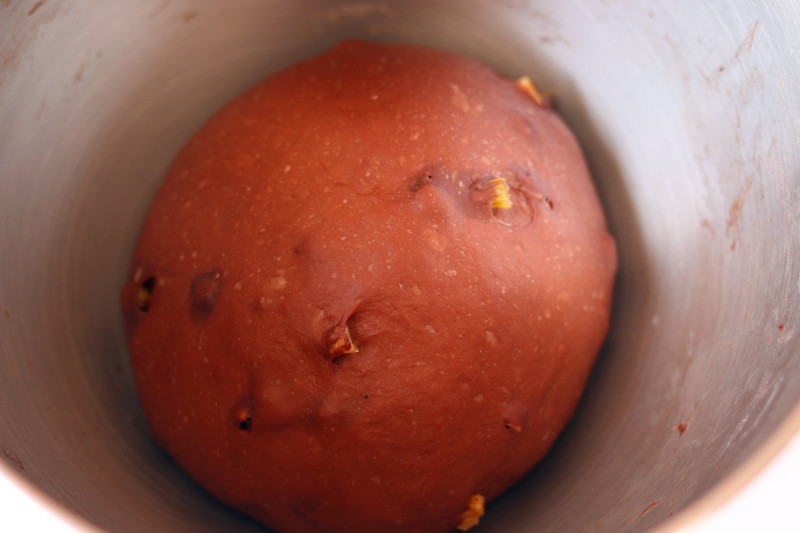 Steps for making Walnut Raisin Chocolate Bread