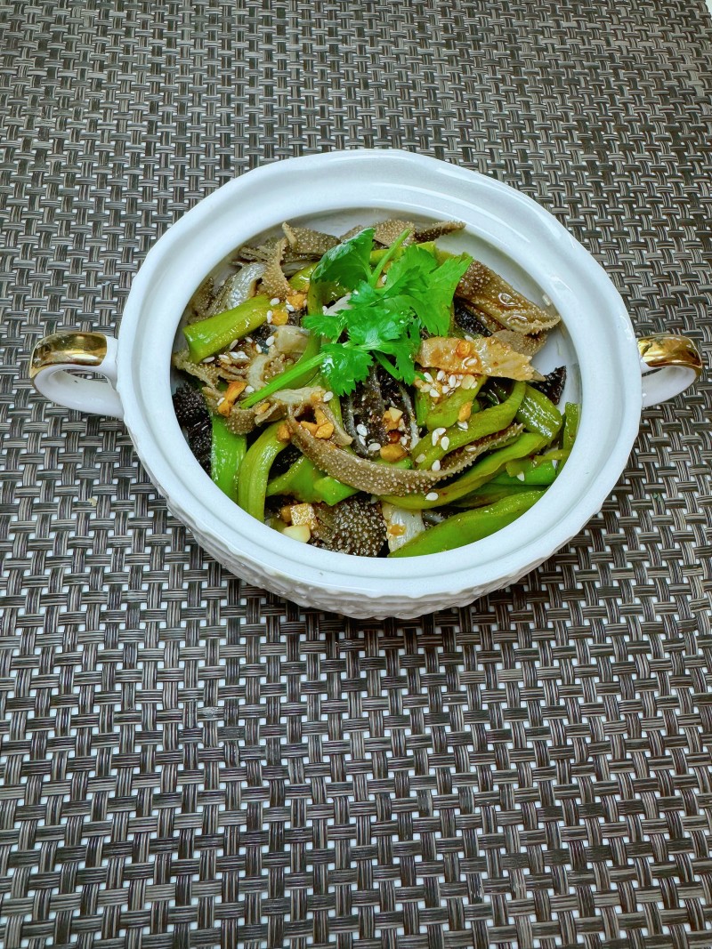 Gong Cai Mixed with Beef Tripe