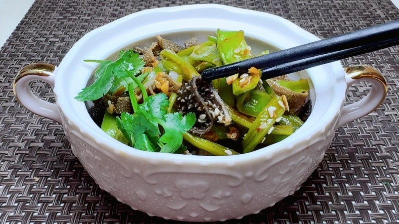 Gong Cai Mixed with Beef Tripe