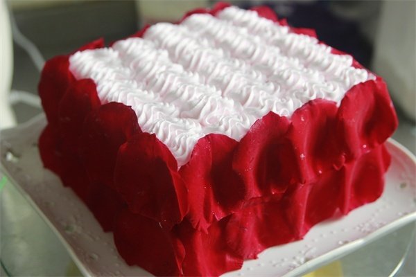 【Tomato Recipe】Rose Valentine's Day Cake - Sending a Rose Cake is Better Than Sending Roses - Preparation Steps