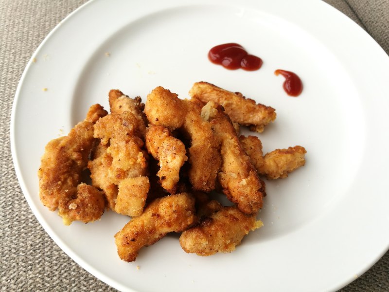 Fried Chicken Tenders Step-by-Step